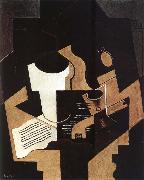 Juan Gris, Guitar Pipe and Score